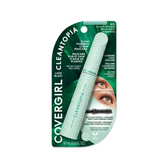 CoverGirl Lash Blast Cleantopia Mascara Black Brown NIP - Picture 1 of 5